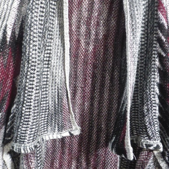 CLOSET SPACE, size medium, aztec design, open front long sleeve cardigan, BNWOT - Picture 5 of 15